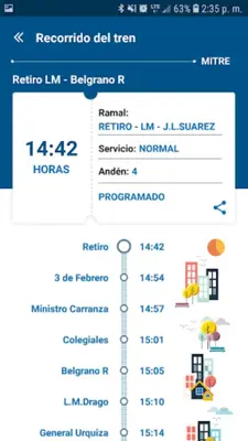 Trenes Argentinos android App screenshot 12