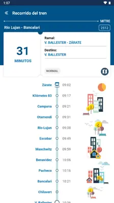 Trenes Argentinos android App screenshot 5